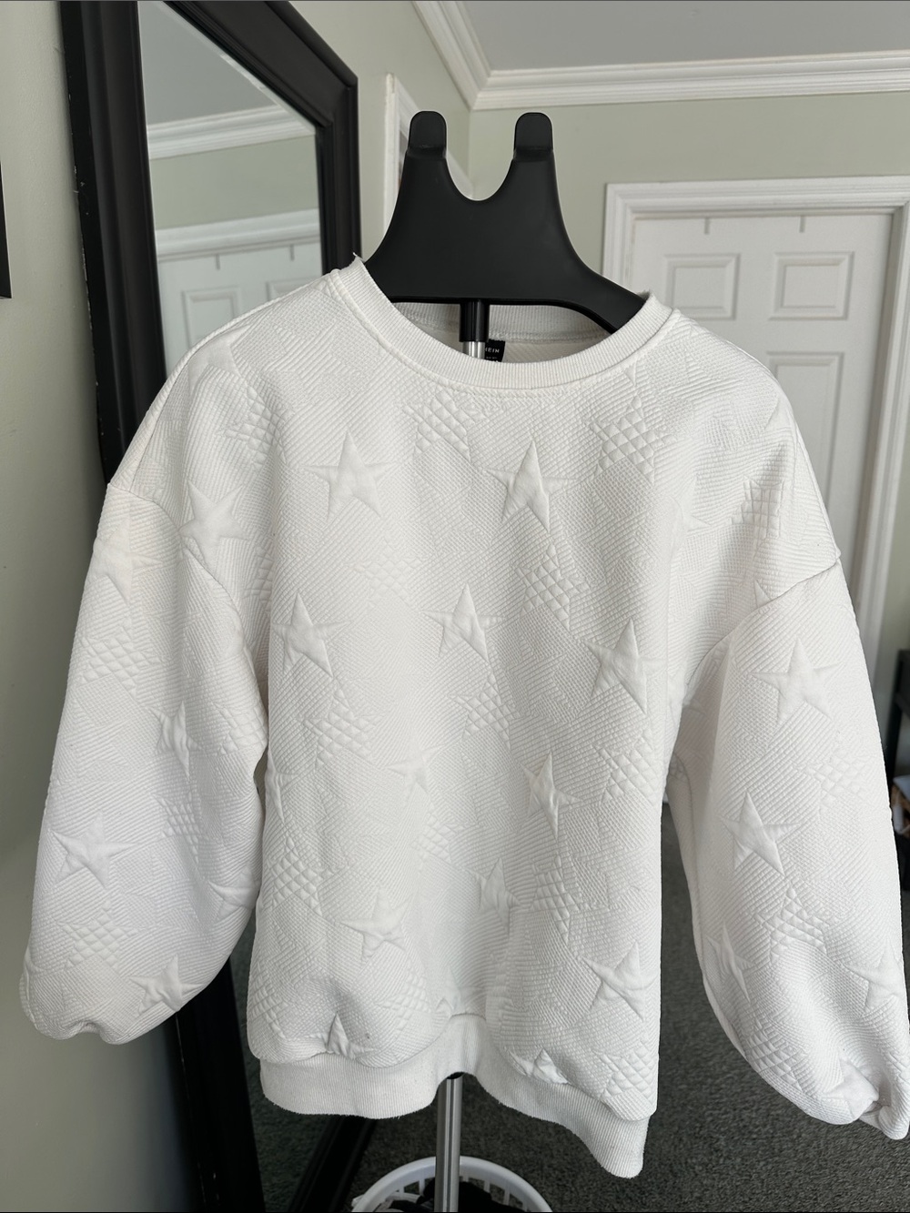 Crew neck sweatshirt